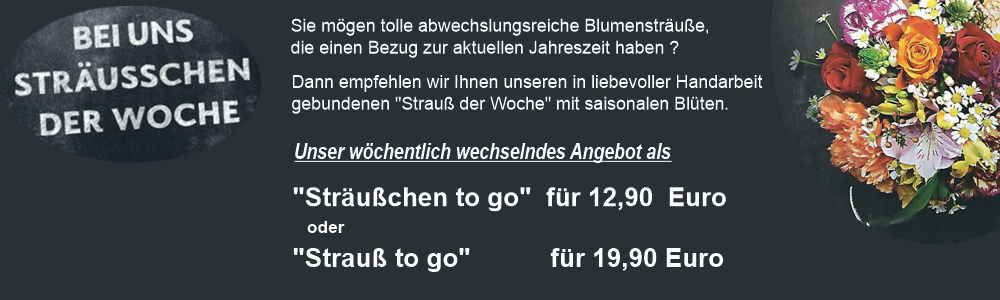 Strauß der Woche